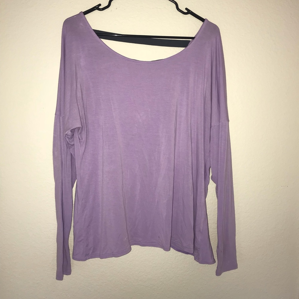 LAVENDER SPORTS TOP